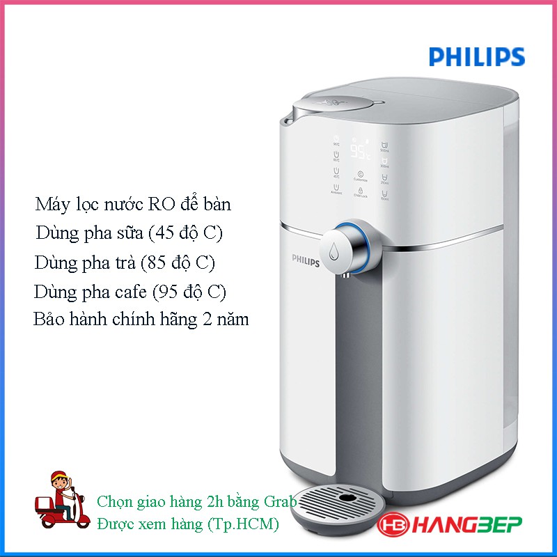 Máy lọc nước RO 4 lít để bàn Philips ADD6910 Bảo hành chính hãng 2 năm