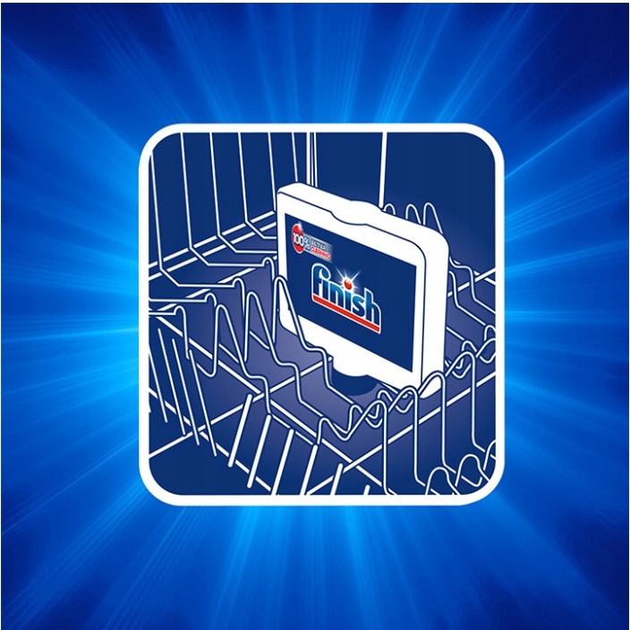 Nước vệ sinh máy rửa chén Finish 250ml - hương chanh