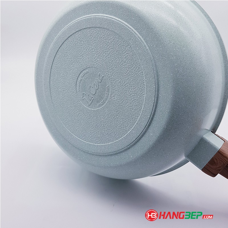Chảo ceramic sâu lòng đáy từ Lacena 26cm/30cm - Nhập khẩu Hàn Quốc