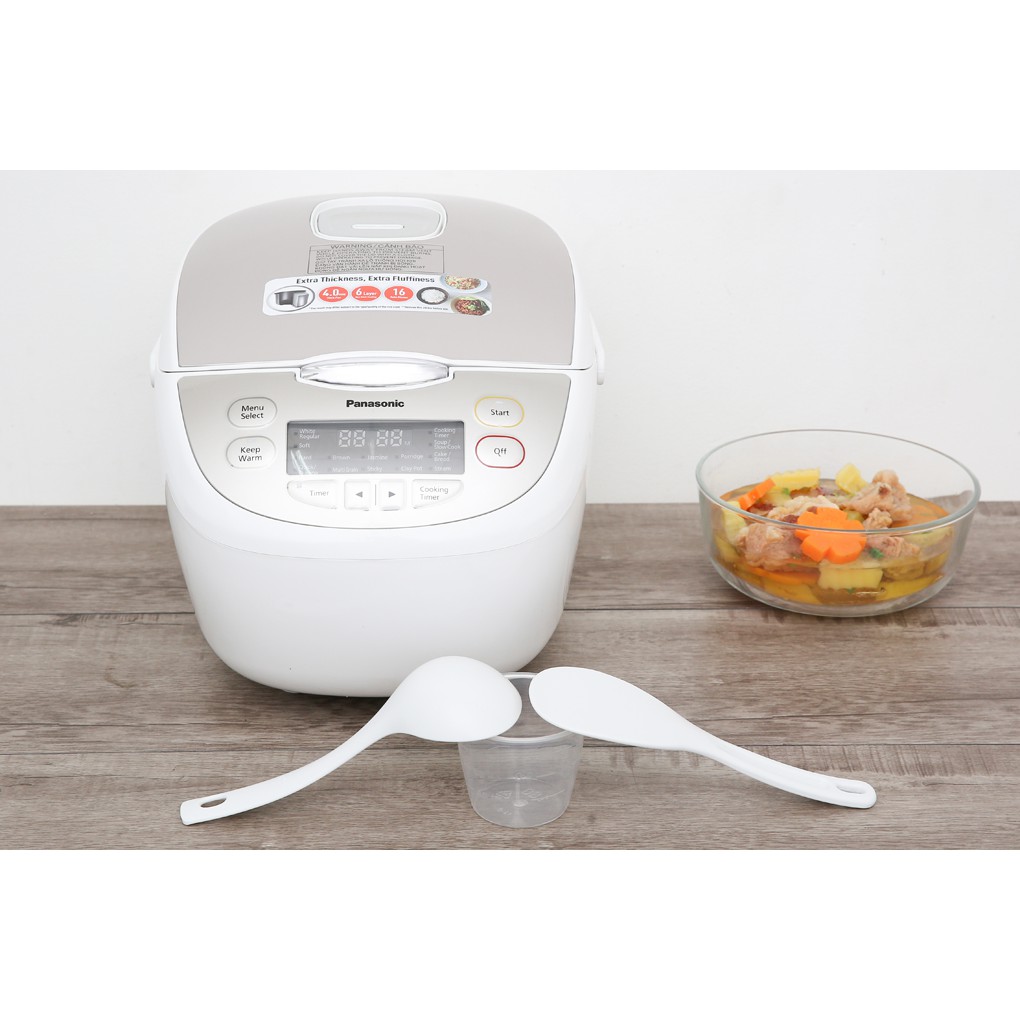 Nồi cơm điện tử Panasonic 1.8 lít SR-CP188NRA - Sản xuất Malaysia, chính hãng bảo hành 1 năm