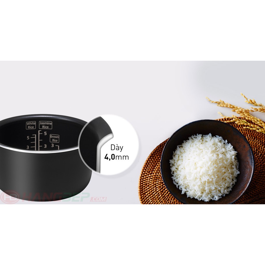 Nồi cơm điện tử Panasonic 1.8 lít SR-CP188NRA - Sản xuất Malaysia, chính hãng bảo hành 1 năm
