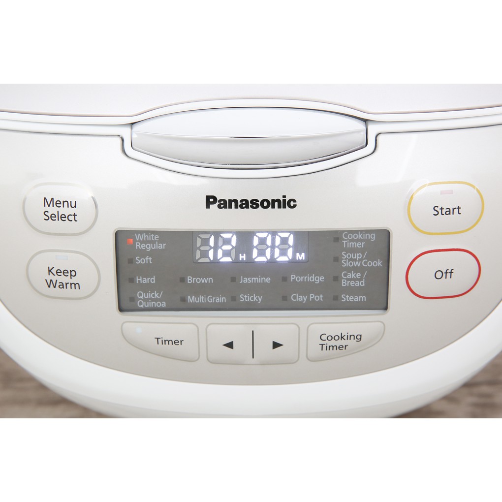 Nồi cơm điện tử Panasonic 1.8 lít SR-CP188NRA - Sản xuất Malaysia, chính hãng bảo hành 1 năm