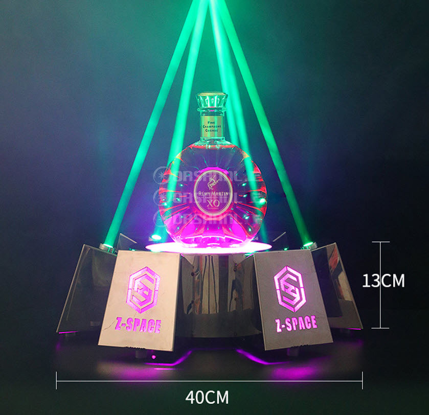 Đế trưng chai rượu có đèn led cho Bar, Karaoke, Nhà hàng OEM MS1816