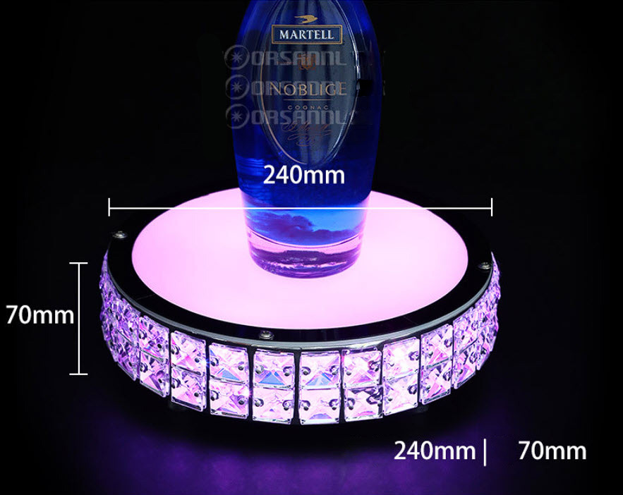 Đế trưng chai rượu có đèn led cho Bar, Karaoke, Nhà hàng MS1827
