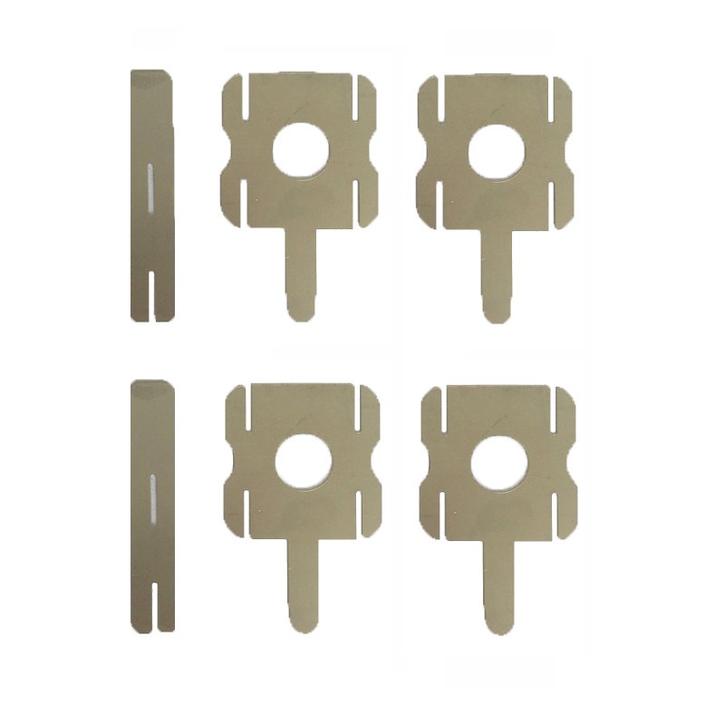 Kẽm hàn cell pin 10cell 5s gồm 6 miếng