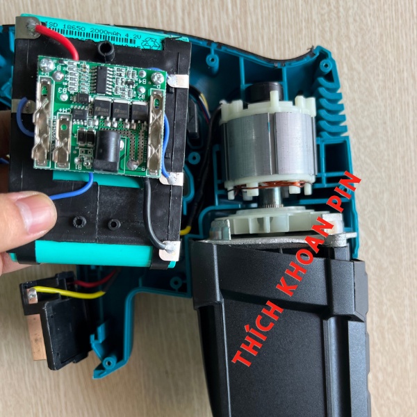 Máy khoan bê tông pin Makita 199v động cơ không chổi than, khoan bê tông 3 chức năng hàng cao cấp, bảo hành 12 tháng