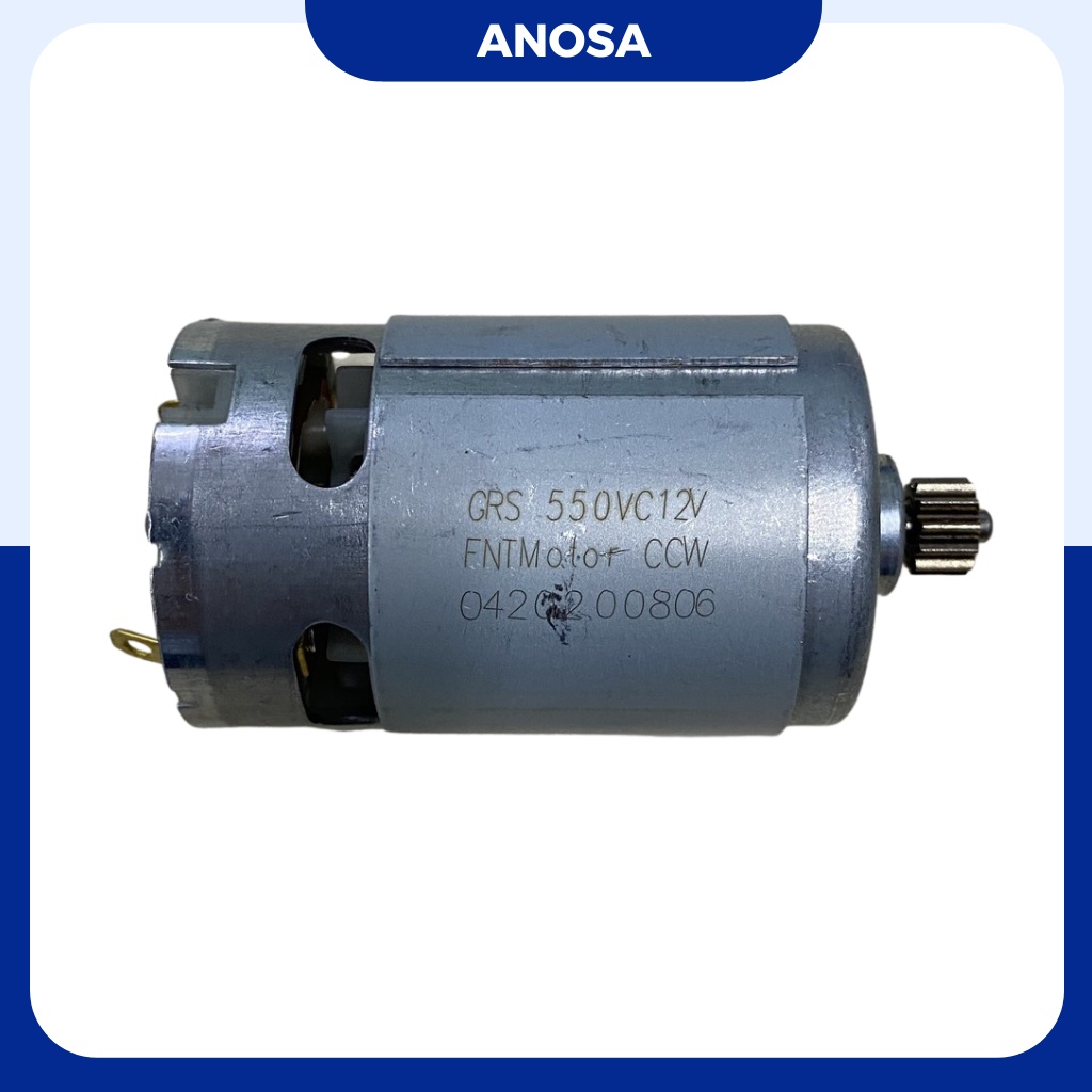 Motor 550 RS550 dùng cho khoan pin và các loại máy pin chổi than, có motor 12v và 21v, 100% dây đồng