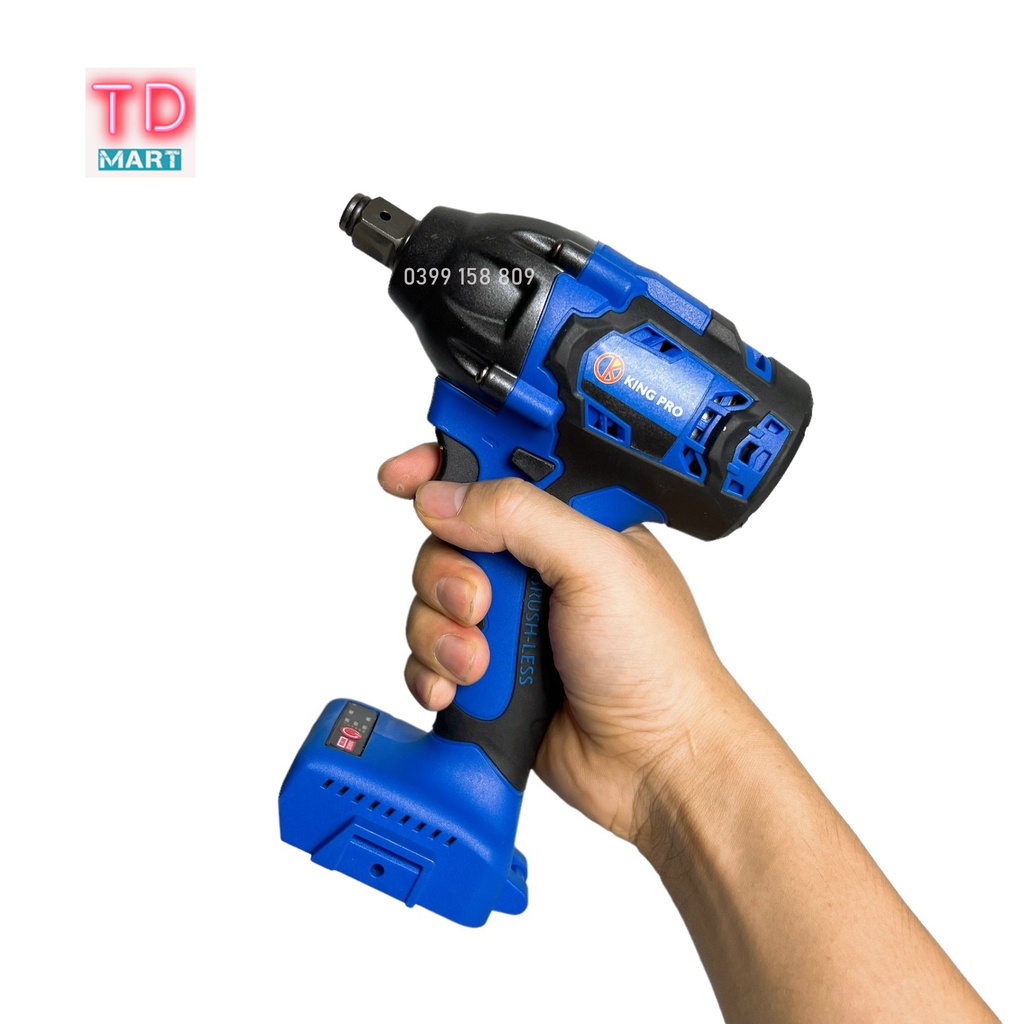 Thân máy bulong Kingpro Lực Siết 360N.m không chổi than