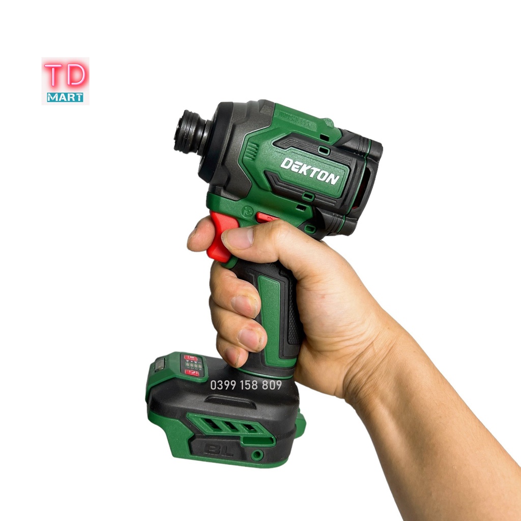 Thân Máy Chuyên Vít Dekton M21-CV230NCP - Lực Siết 230Nm - Motor Brushless - Chân Pin Phổ Thông