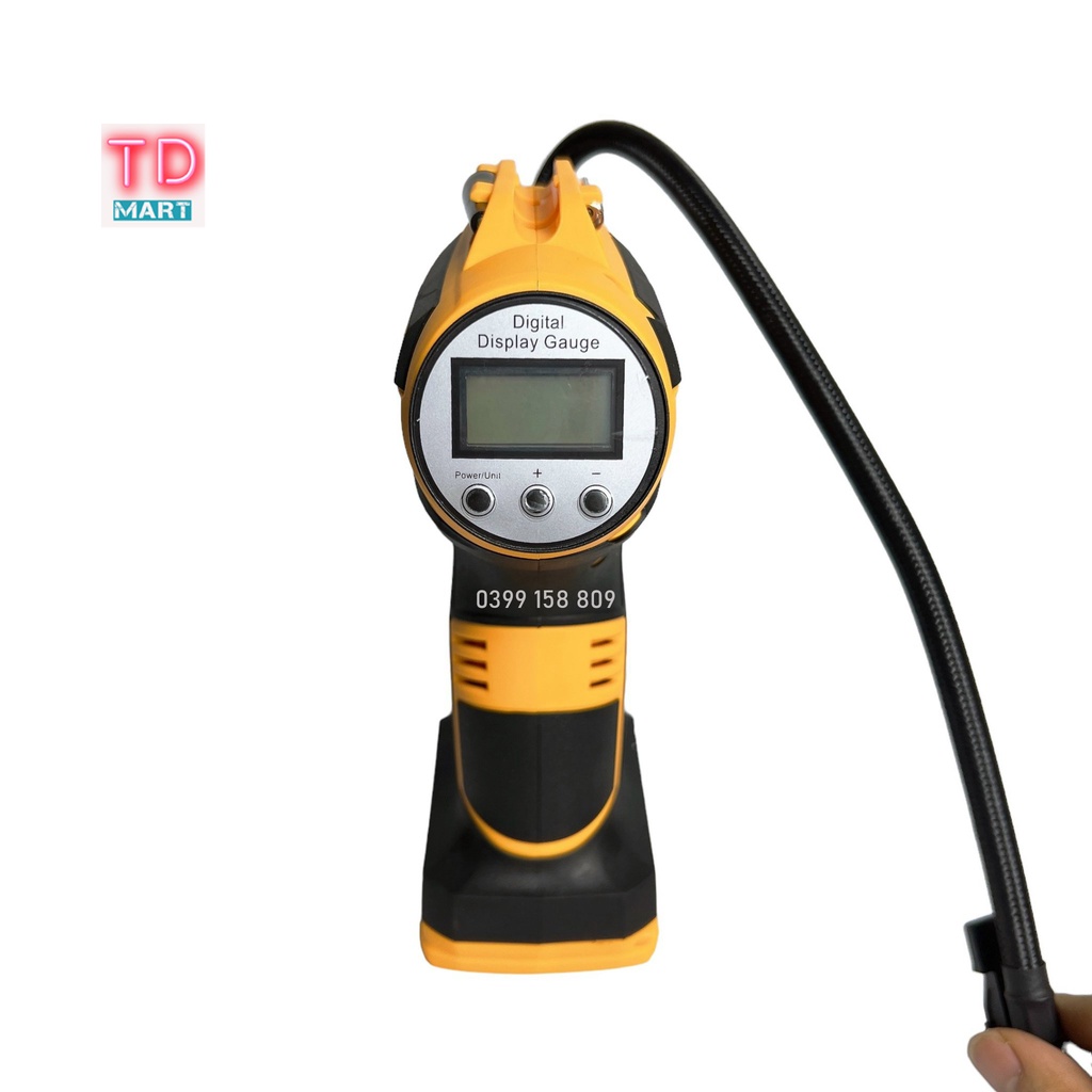Thân máy bơm hơi dùng pin Hukan Z1000 mạnh mẽ chuyên bơm lốp xe đạp xe máy ô tô