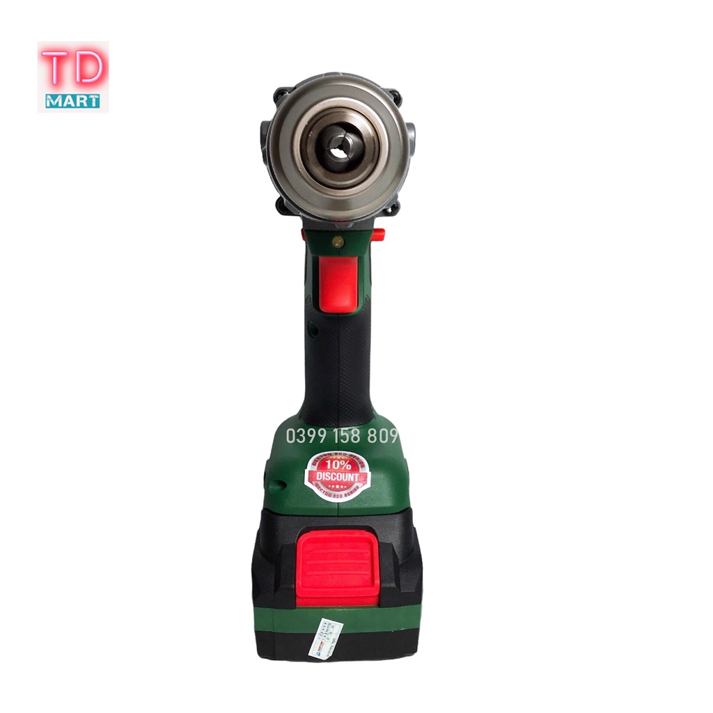 Máy Khoan Pin Dekton M21-ID1390BL - Motor Brushless - Lực Siết 90Nm - Chân Pin Phổ Thông