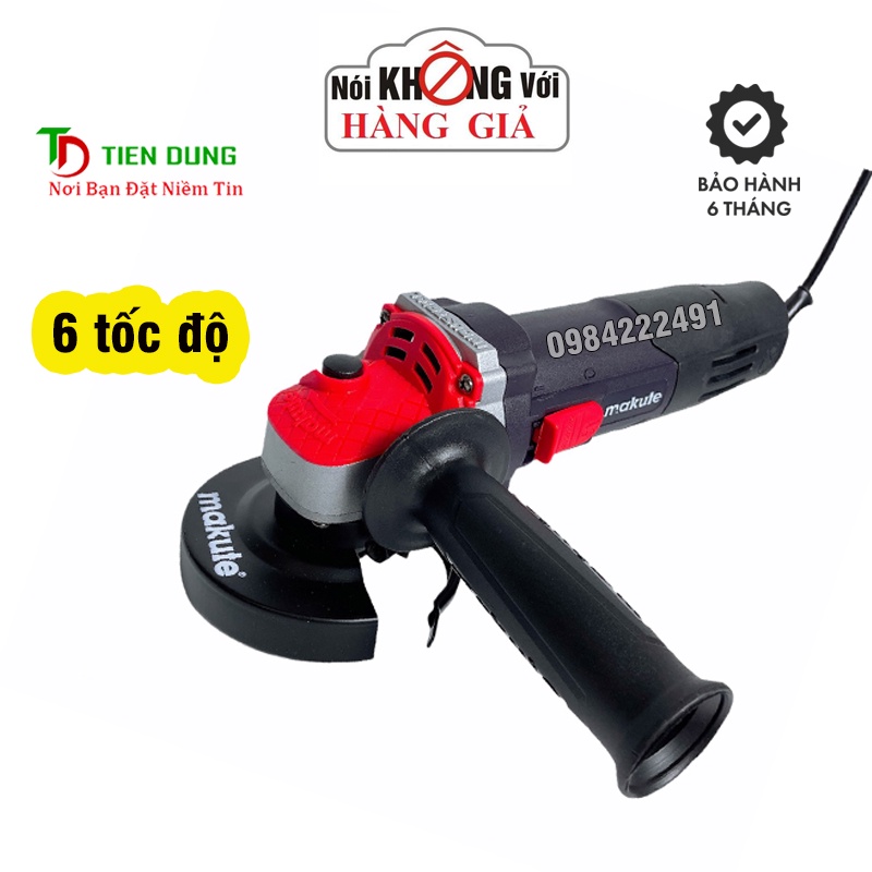 Máy Mài Makute AG126-SV Chỉnh 6 Tốc Độ - 850W Công Tắc sườn