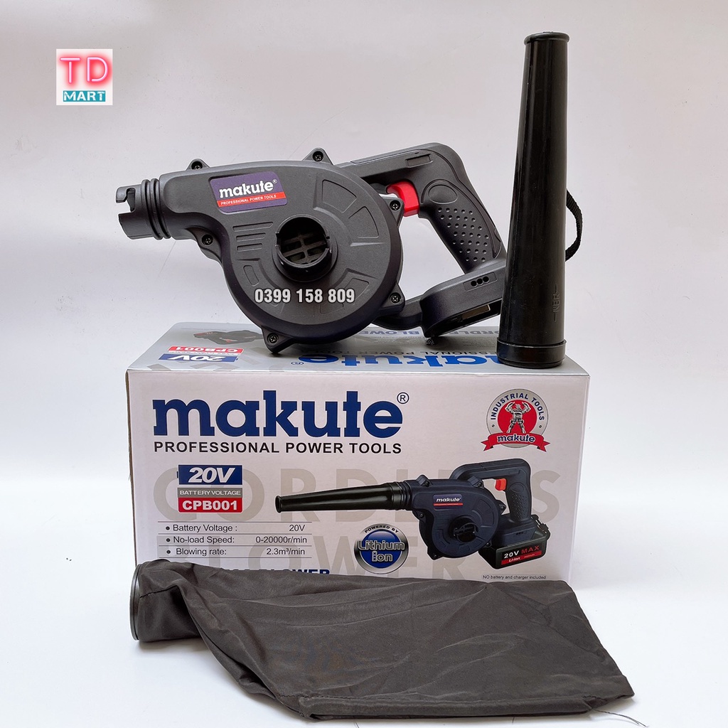 Thân Máy Thổi Bụi Dùng Pin 20V MAKUTE CPB001