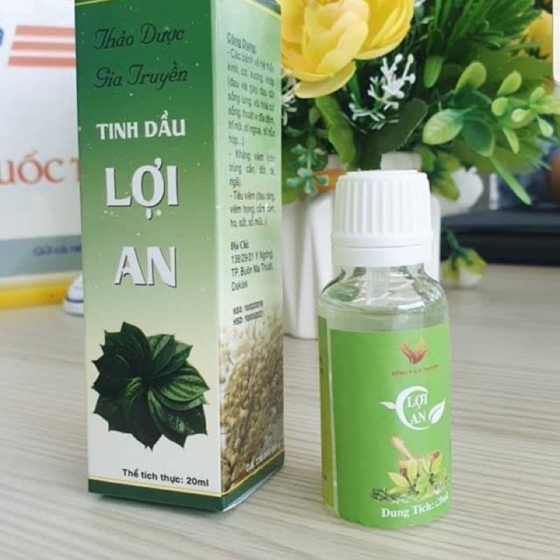Tinh dầu bôi ho, sổ mũi, khò khè cho bé Lợi An -chính hãng, date mới + kèm quà