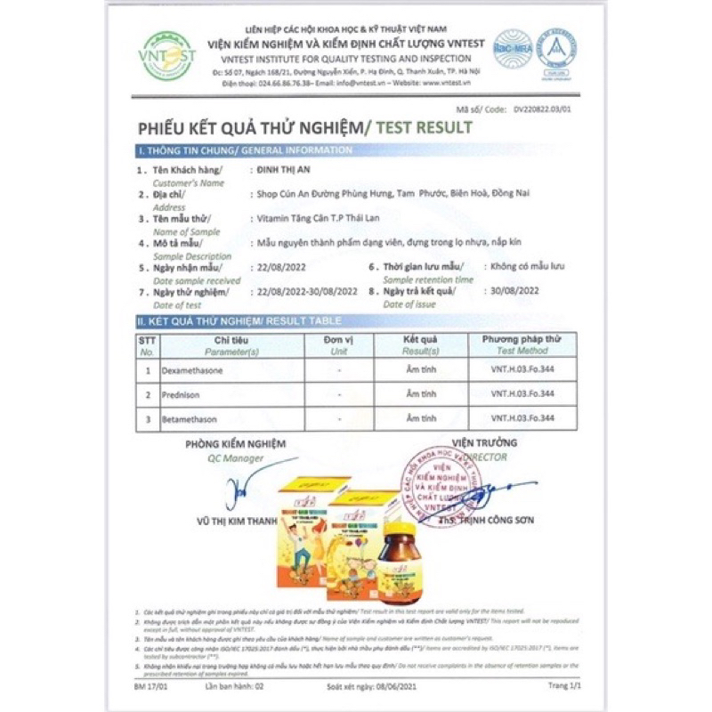 Vitamin tăng cân TP Thái Lan hộp 100 viên chính hãng - Tăng cân nhanh, hiệu quả, an toàn + quà gói tăm bông