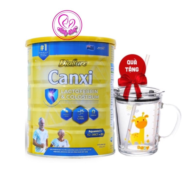 Sữa non Diasure canxi xương khớp 850g chính hãng date mới - Xương chắc khỏe, dẻo dai