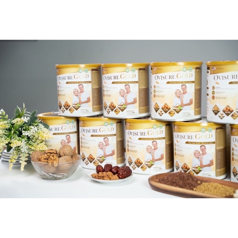 [Combo 2 lon 1 giấy] Sữa hạt xương khớp Ovisure chính hãng giá tốt- Chắc khỏe xương khớp