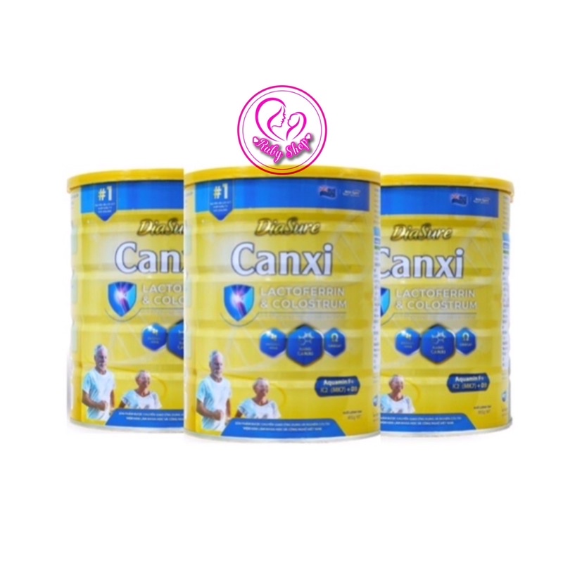 Combo 3 lon diasure canxi 850g hàng chính hãng giá tốt- chắc khoẻ xương khớp