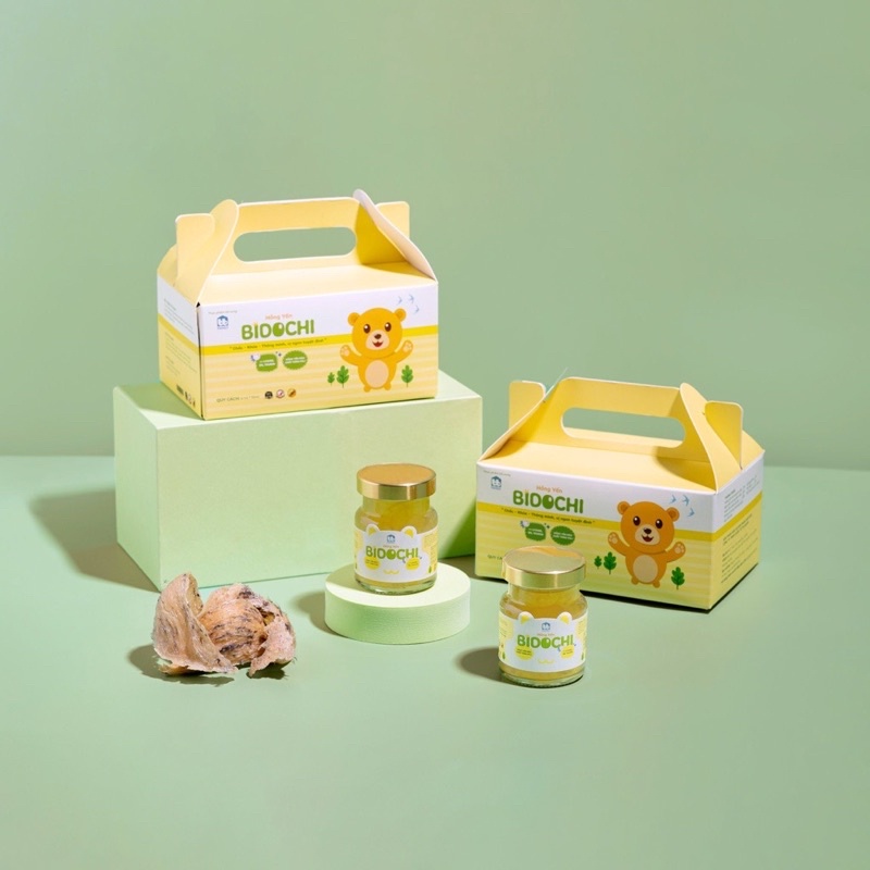 Hồng Yến Bidochi cải thiện biếng ăn cho bé từ 1 tuổi hộp 6 chai 70ml- Yến chưng sẵn thơm ngon dễ uống