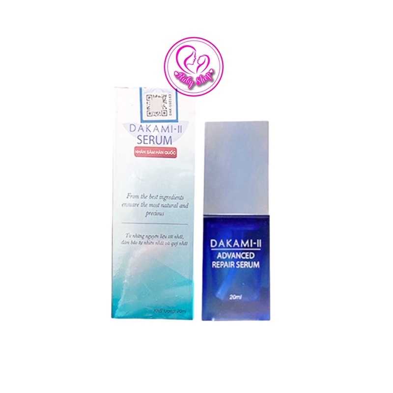 [Chính hãng] Serum dakami II dưỡng trắng mờ thâm 20ml