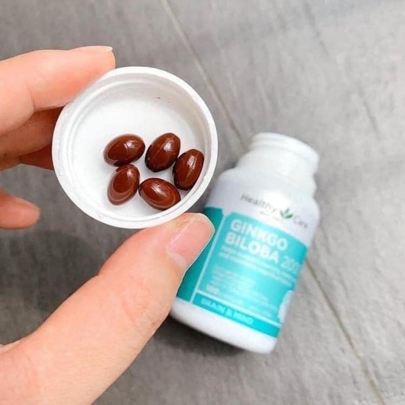 Viên uống bổ não Ginkgo Heathly Care hộp 100 viên chuẩn Úc