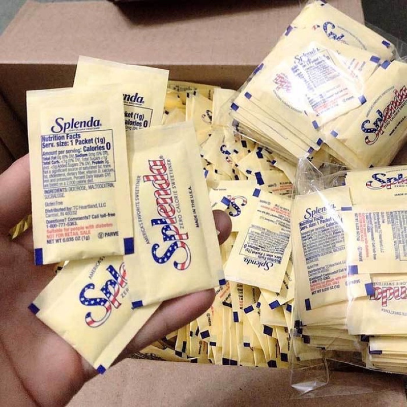 Combo 100 gói đường ăn kiêng Splenda chính hãng USA