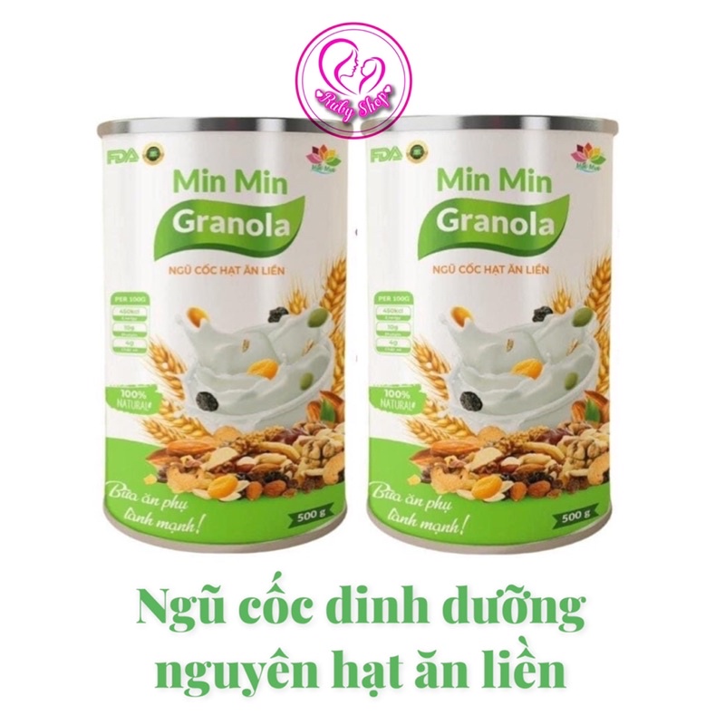 Ngũ cốc nguyên hạt ăn liền Granola - thơm ngon, bổ dưỡng cho cả gia đình