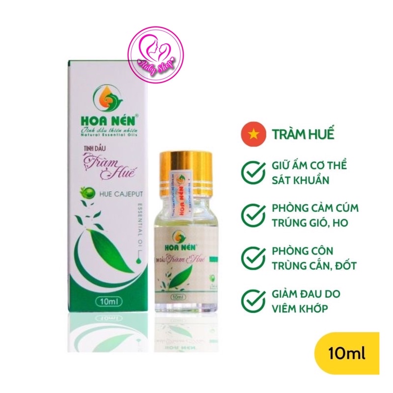 Tinh dầu tràm Huế cao cấp cho bé 10ml phòng ho, sổ mũi, cảm cúm