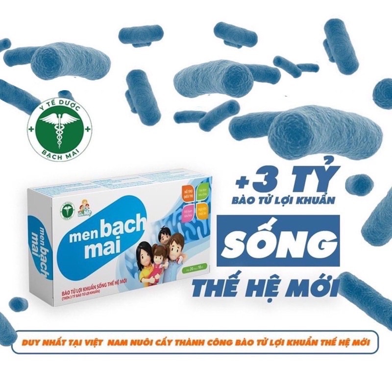 Men bạch mai bé hết đi ngoài phân sống, táo bón