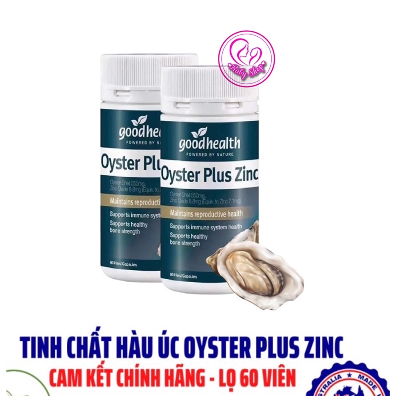 Tinh chất hào biển Úc Oyster Plus Zinc tăng cường sinh lực đàn ông