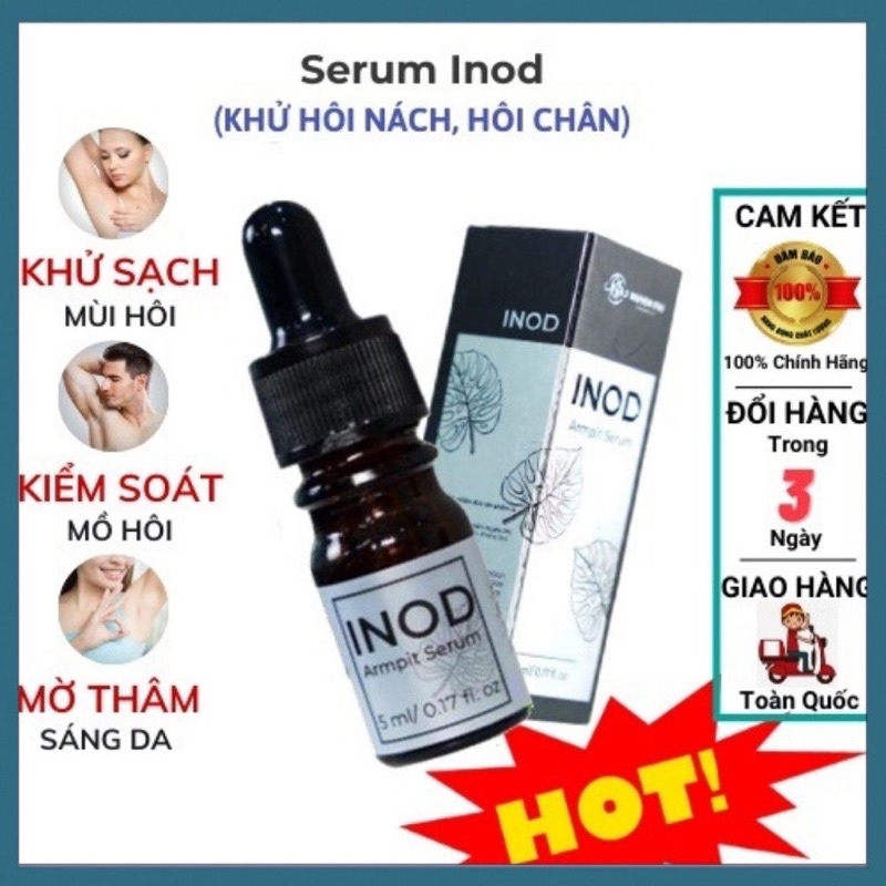 [Che tên] Serum hôi nách inod hết hôi hết thâm an toàn hiệu quả