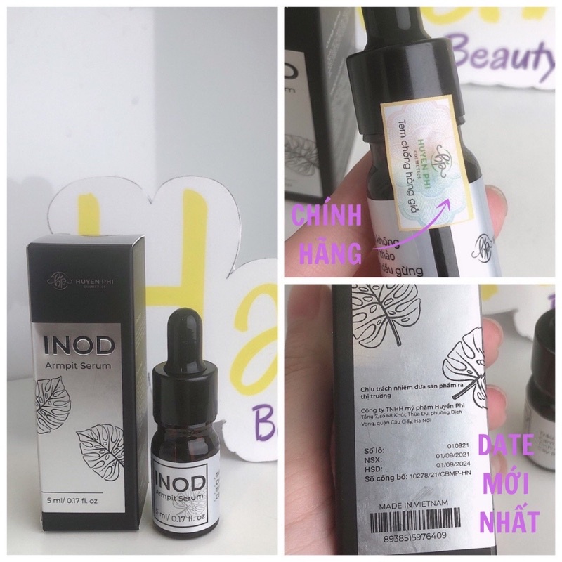 [Che tên] Serum hôi nách inod hết hôi hết thâm an toàn hiệu quả