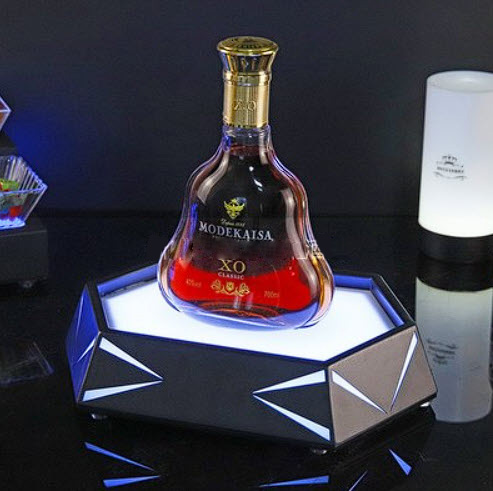 Đế trưng chai rượu có đèn led cho quán Bar Nhà hàng CZ02A