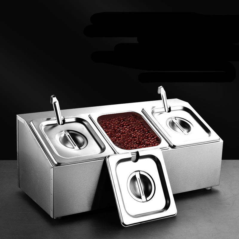 Khay đựng gia vị nước chấm buffet topping trà sữa ML32183