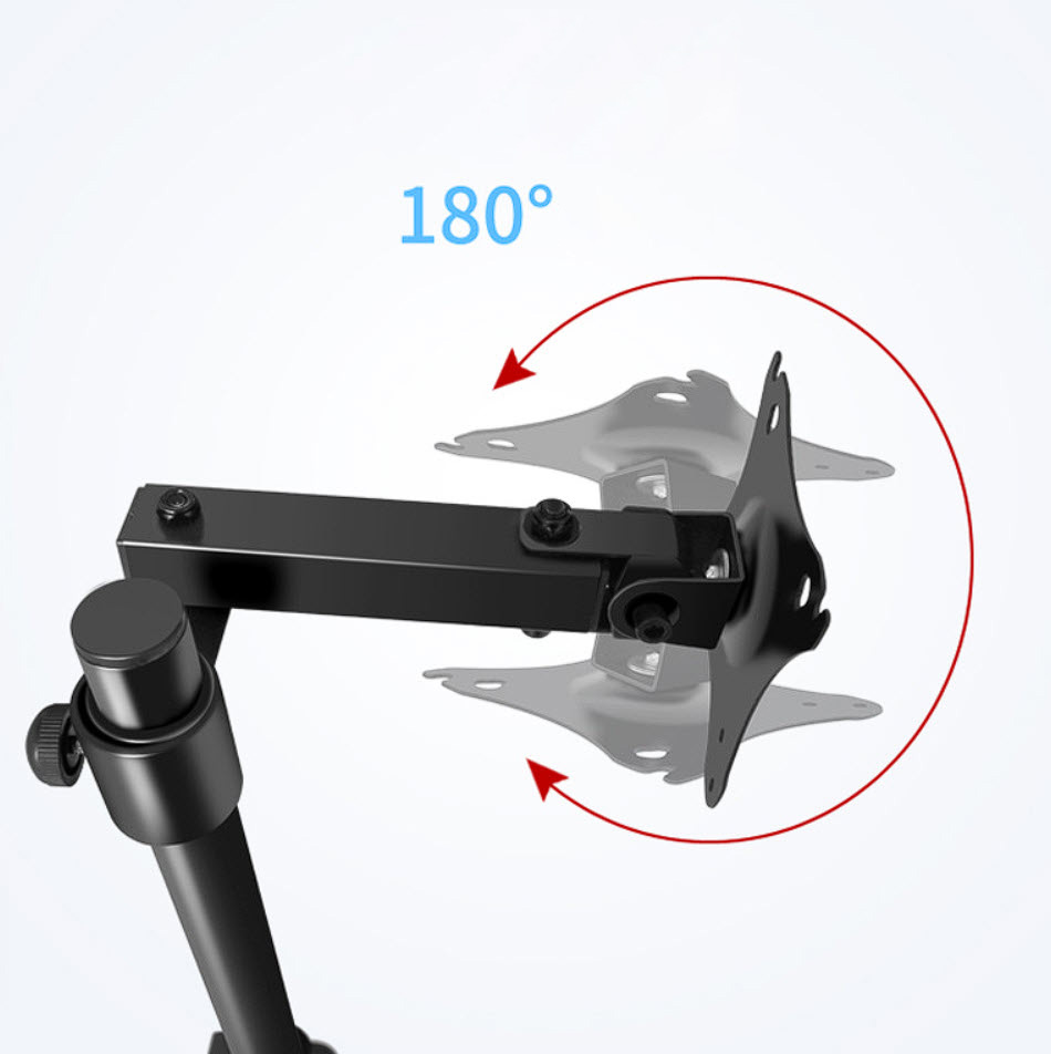 Giá treo màn hình máy tính kẹp cạnh bàn HAT02