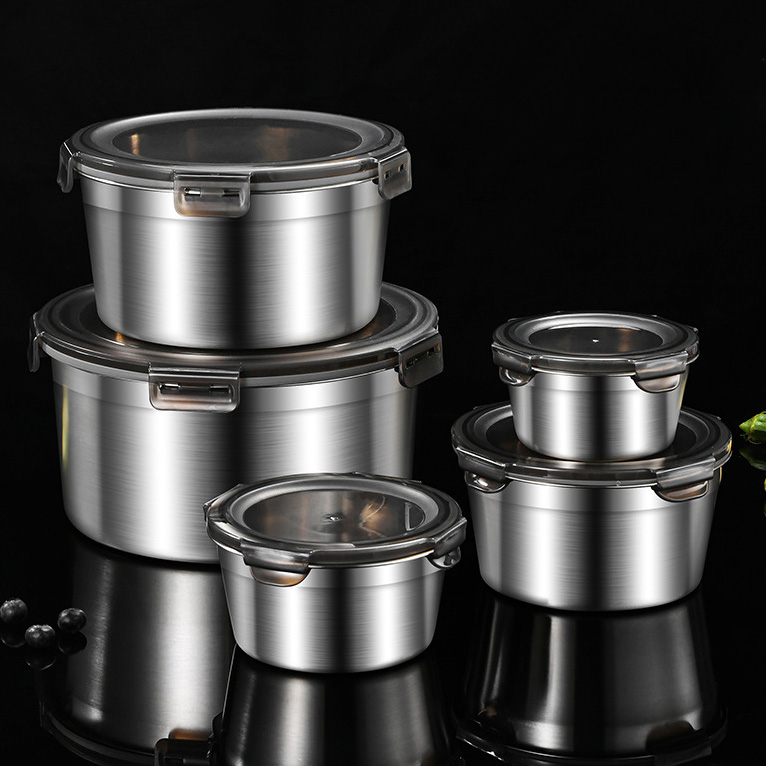Hộp đựng thực phẩm inox y tế 316 nắp đậy chống tràn LGB88