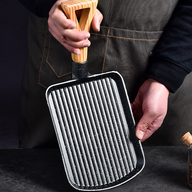 Chảo gang ăn bò trưng bày các món ăn cho nhà hàng YCH01