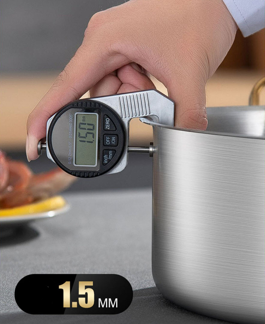 Nồi hấp inox y tế 316 cao cấp size 28-32cm JBZG32