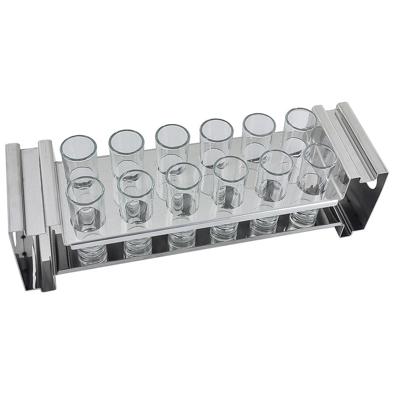 Đế trưng chai rượu có đèn led cho Bar Nhà Hàng HJ002