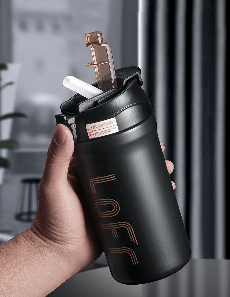 Bình giữ nhiệt đựng cafe 600ml inox 316 an toàn sức khỏe BWB004