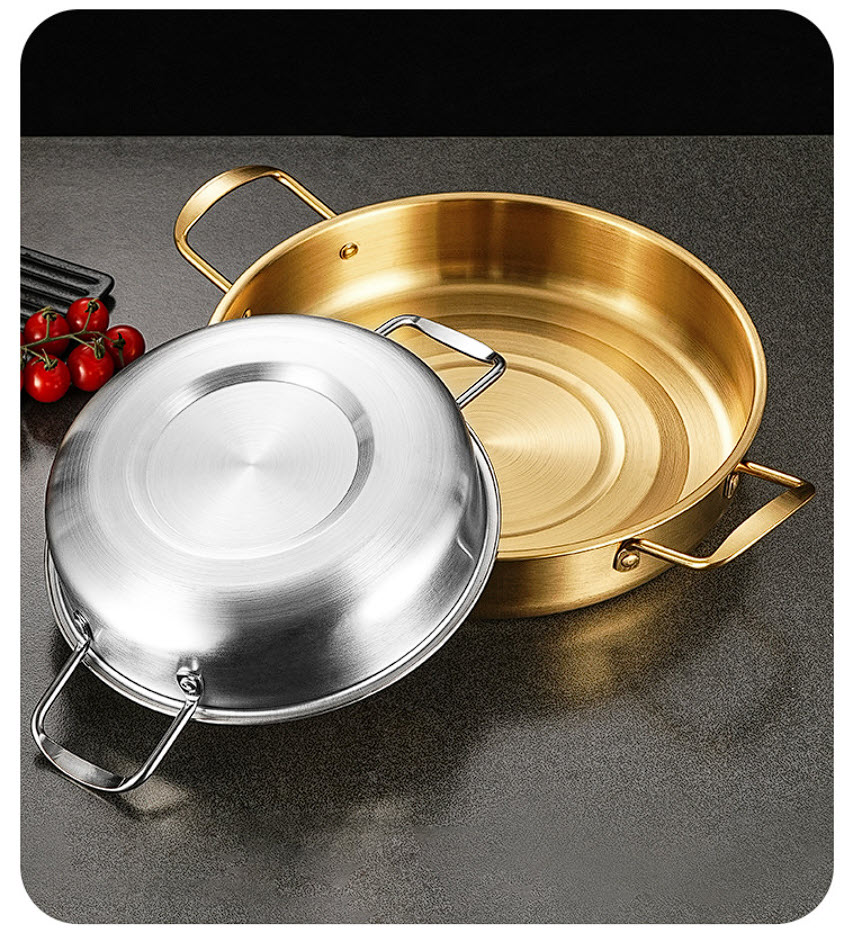 Nồi lẩu nhúng nấu mì cay nấu hải sản inox 201 XS012