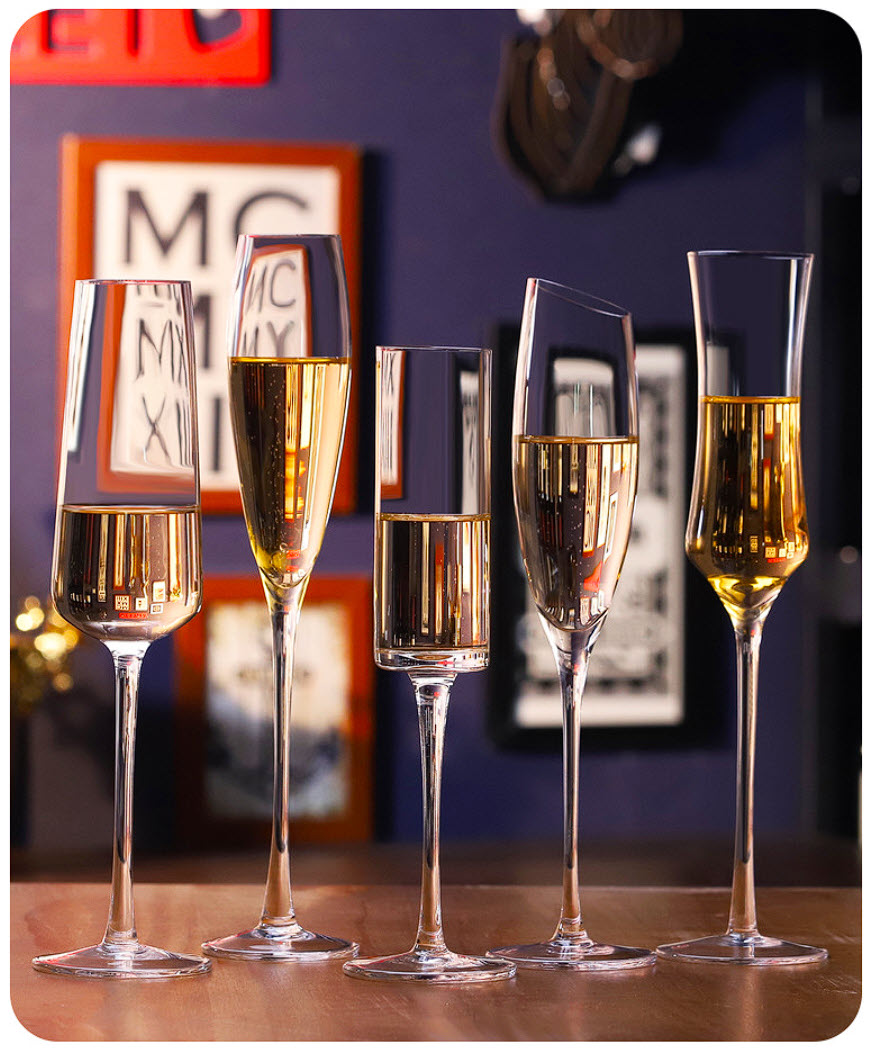 Ly uống champagne pha lê ly uống rượu BB1001