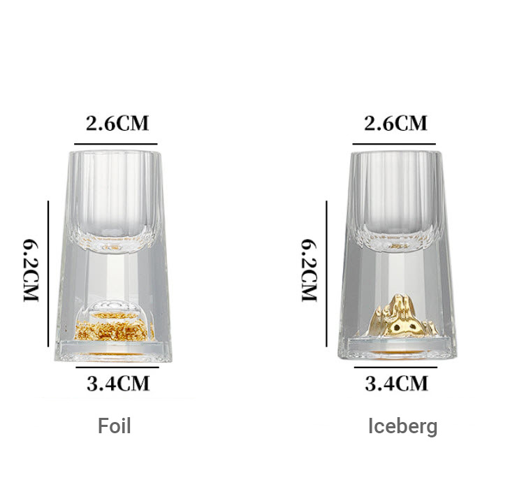 Ly rượu shot pha lê 10ml ly uống rượu tây YJH1186