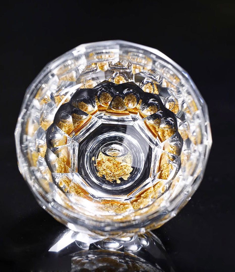 Ly uống rượu shot pha lê diamond iceberg CR011
