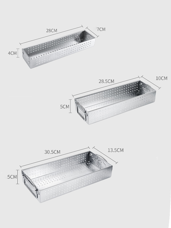 Khay đựng đũa muỗng nĩa dụng cụ nhà bếp inox 304 F149
