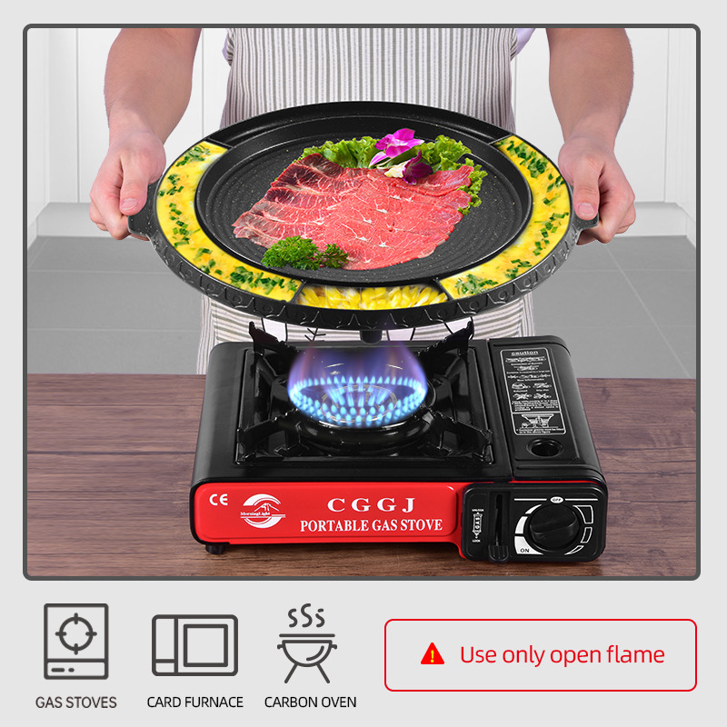 Chảo nướng sốt phô mai 5 ngăn 36.5cm phủ đá Maifan KS360