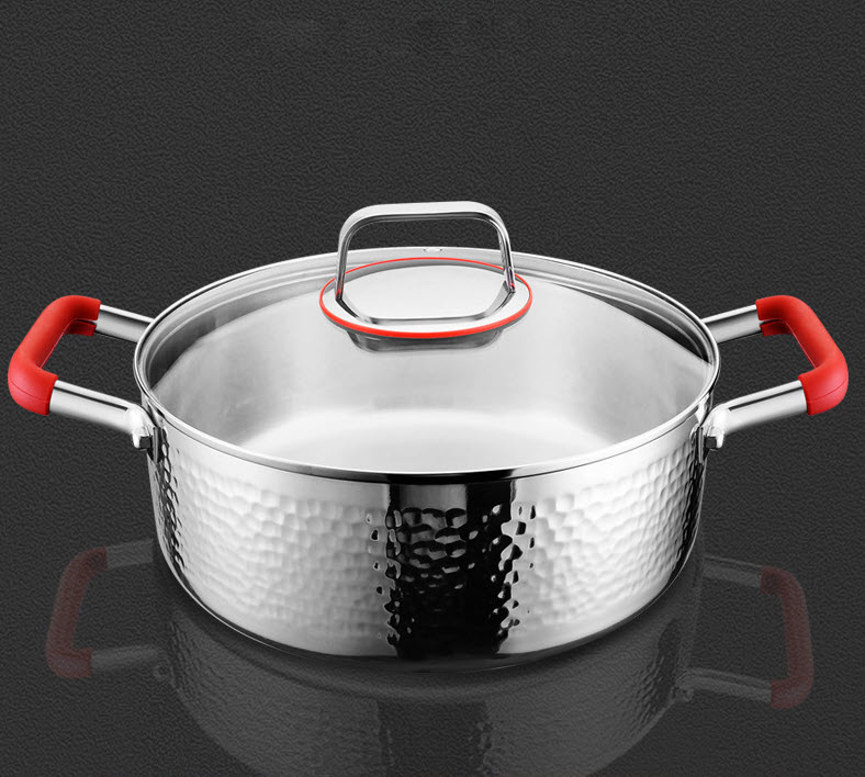 Nồi inox y tế 316 cao cấp kèm vỉ hấp size 20-30cm KQTGA1