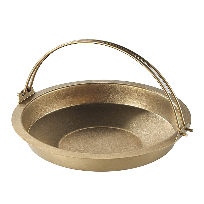Nồi lẩu Sukiyaki vintage nồi đựng seafood inox 201 CCD019