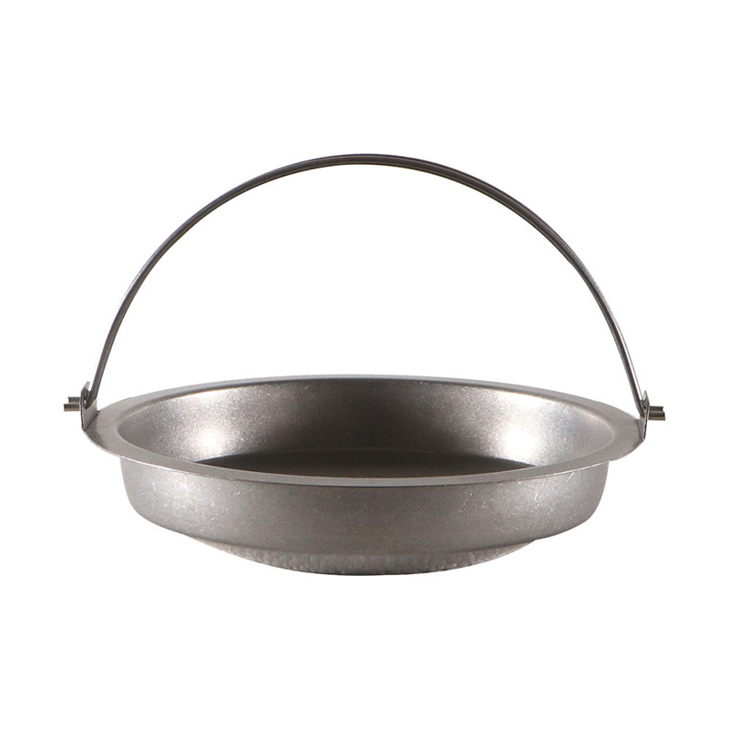 Nồi lẩu Sukiyaki vintage nồi đựng seafood inox 201 CCD019