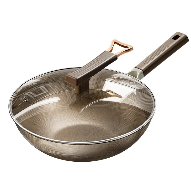 Chảo bầu titanium an toàn cho sức khỏe size 32-34cm TG998